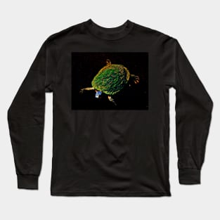 Glowing Turtle Long Sleeve T-Shirt